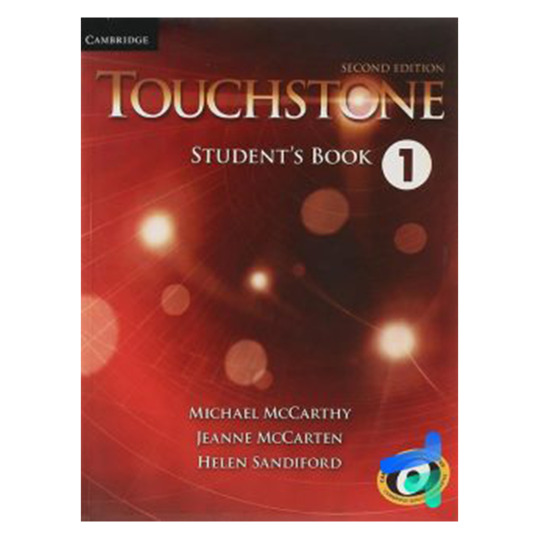 جلد کتاب کتاب زبان تاچ استون 1 touchstone 2nd Edition