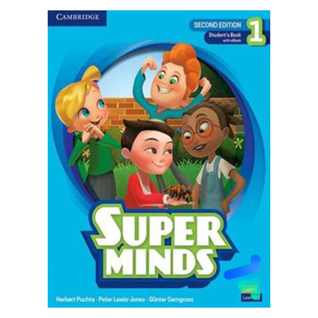 جلد کتاب کتاب زبان super minds 1