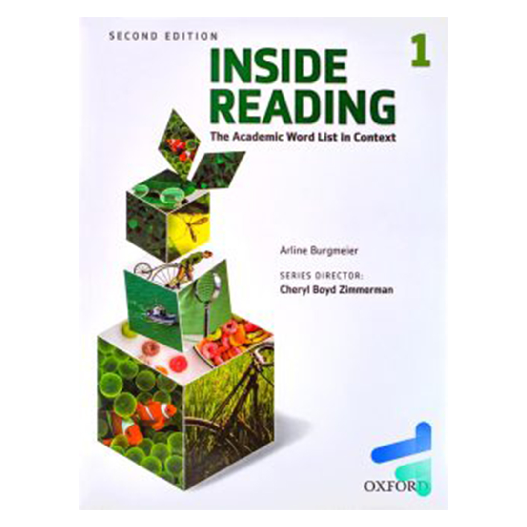 جلد کتاب کتاب زبان اینساید ریدینگ inside reading 1