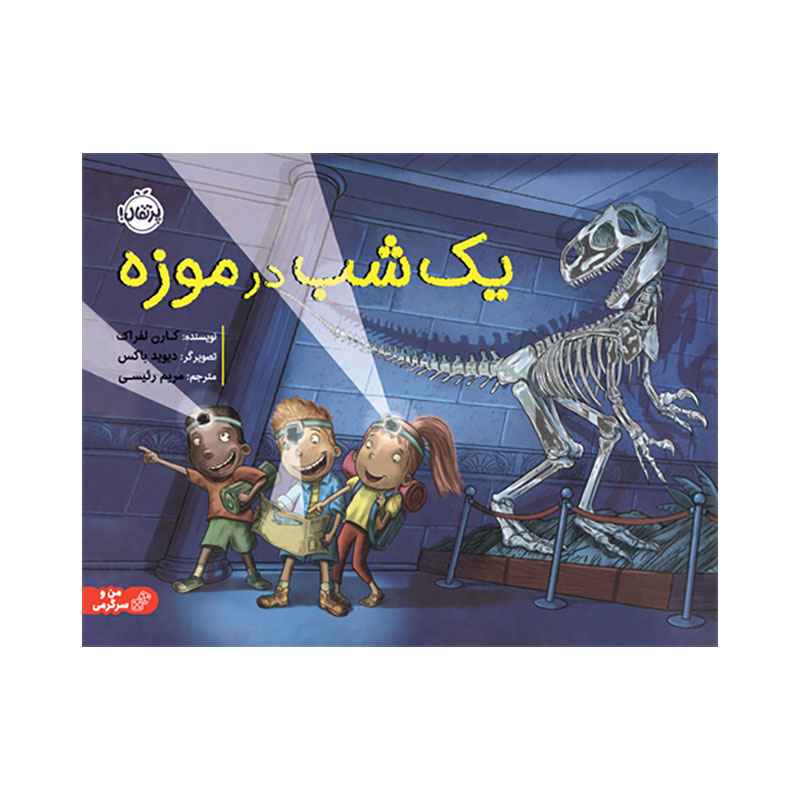 جلد کتاب یک شب در موزه