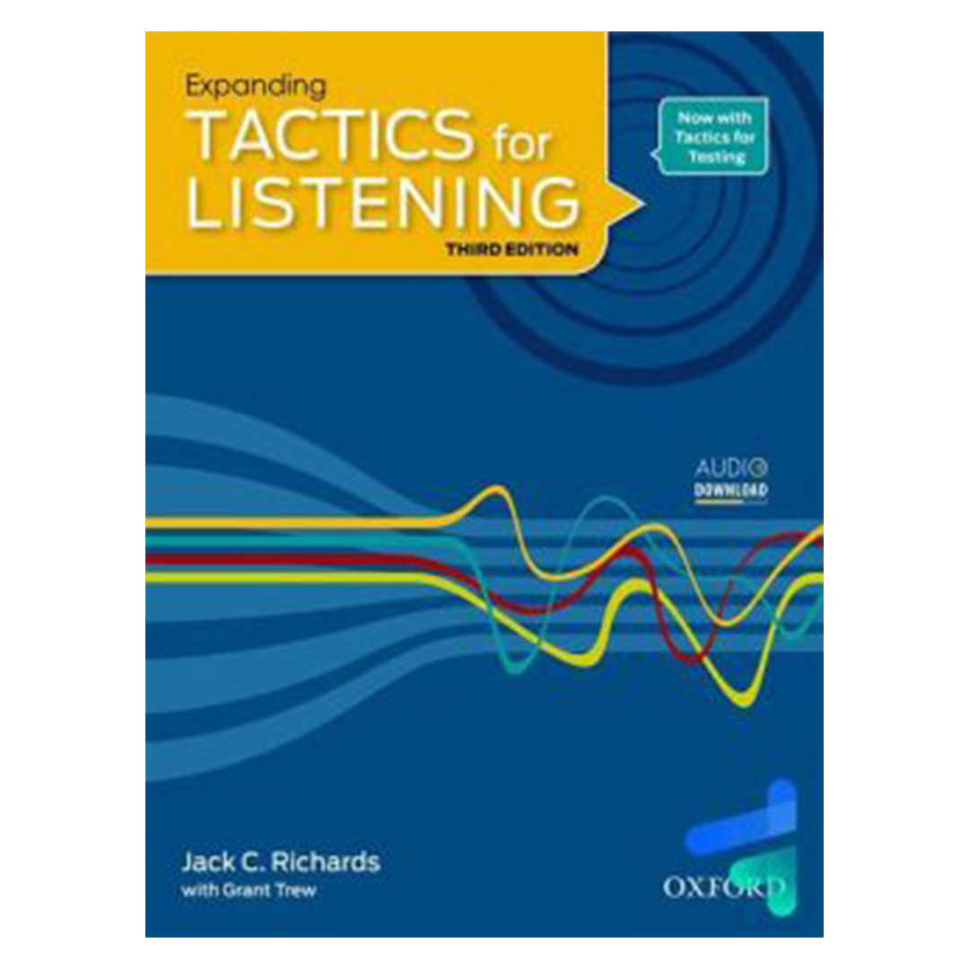 جلد کتاب کتاب زبان expanding Tactics for Listening Third Edition اکسپندینگ تکتیس فور لیسنینگ ویرایش سوم