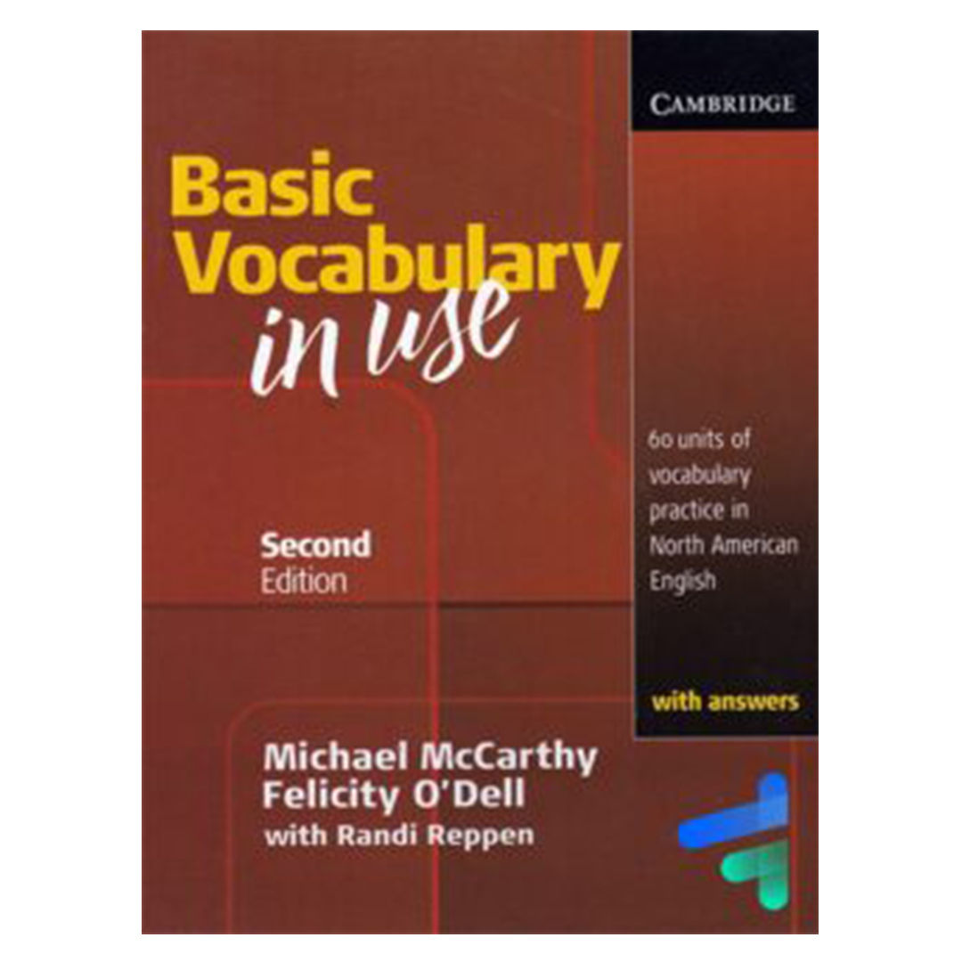 جلد کتاب کتاب زبان بیسیک وکبیولری این یوز ویرایش دوم basic vocabulary in use