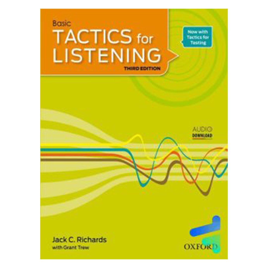 جلد کتاب کتاب زبان Basic Tactics for Listening Third Edition بیسیک تکتیس فور لیسنینگ ویرایش سوم