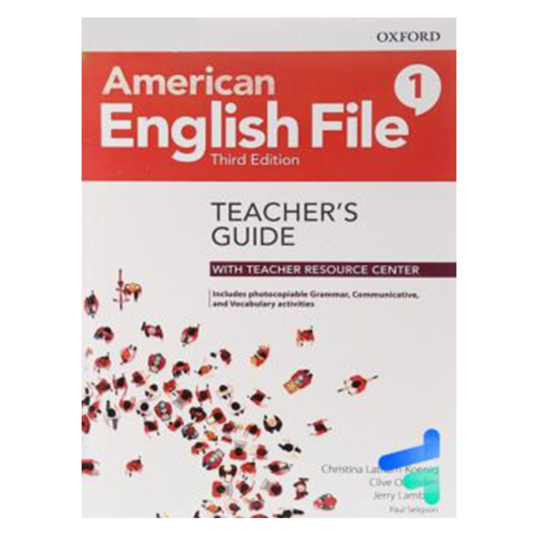 جلد کتاب کتاب زبان American English File 1 امریکن انگلیش فایل 1
