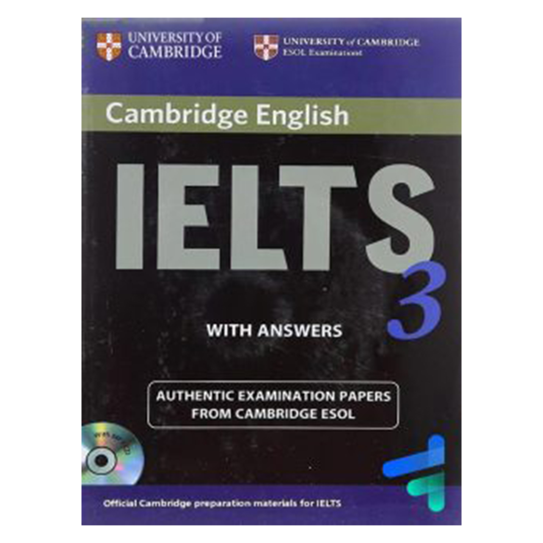 جلد کتاب کتاب زبان کمبریج انگلیش آیلتس Cambridge English IELTS 3