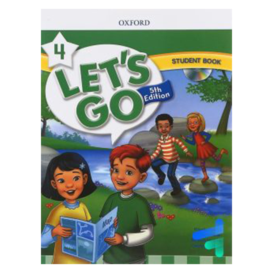 جلد کتاب کتاب زبان لتس گو ویرایش پنجم lets go 4