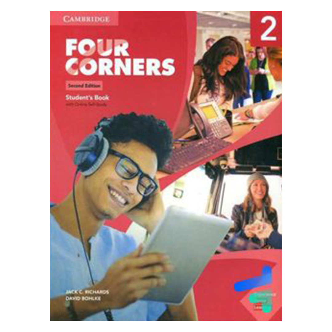 جلد کتاب کتاب زبان فور کرنرز Four Corners Second Edition 2