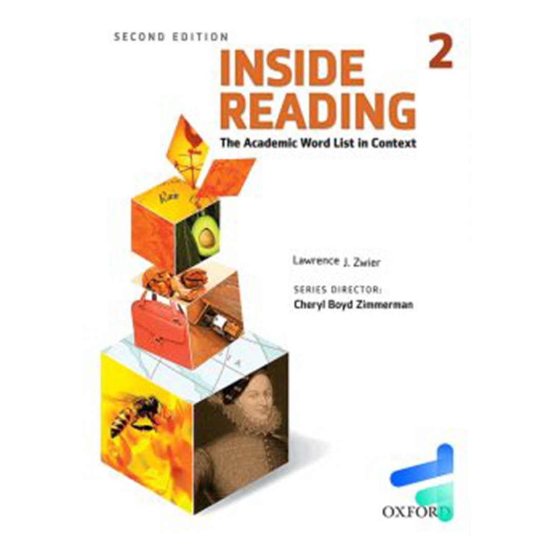 جلد کتاب کتاب زبان اینساید ریدینگ inside reading 2