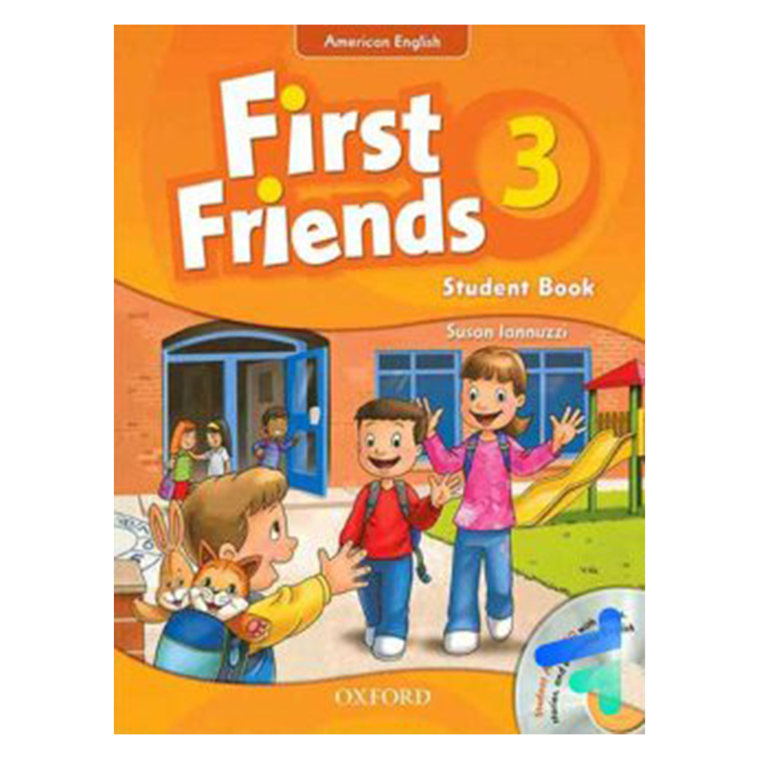 جلد کتاب کتاب زبان فرست فرندز american first friends 3