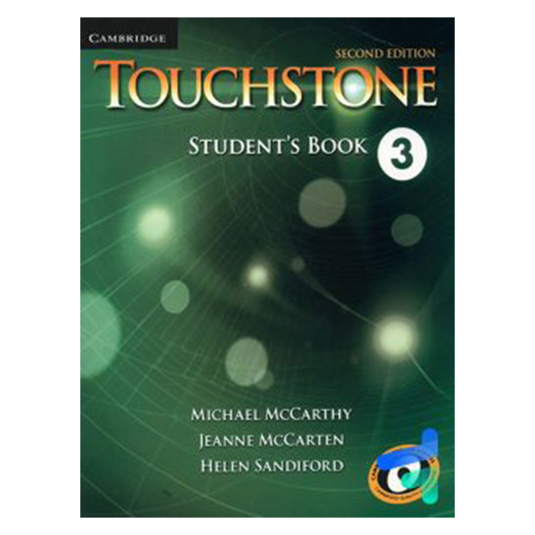 جلد کتاب کتاب زبان تاچ استون 3 touchstone 2nd Edition