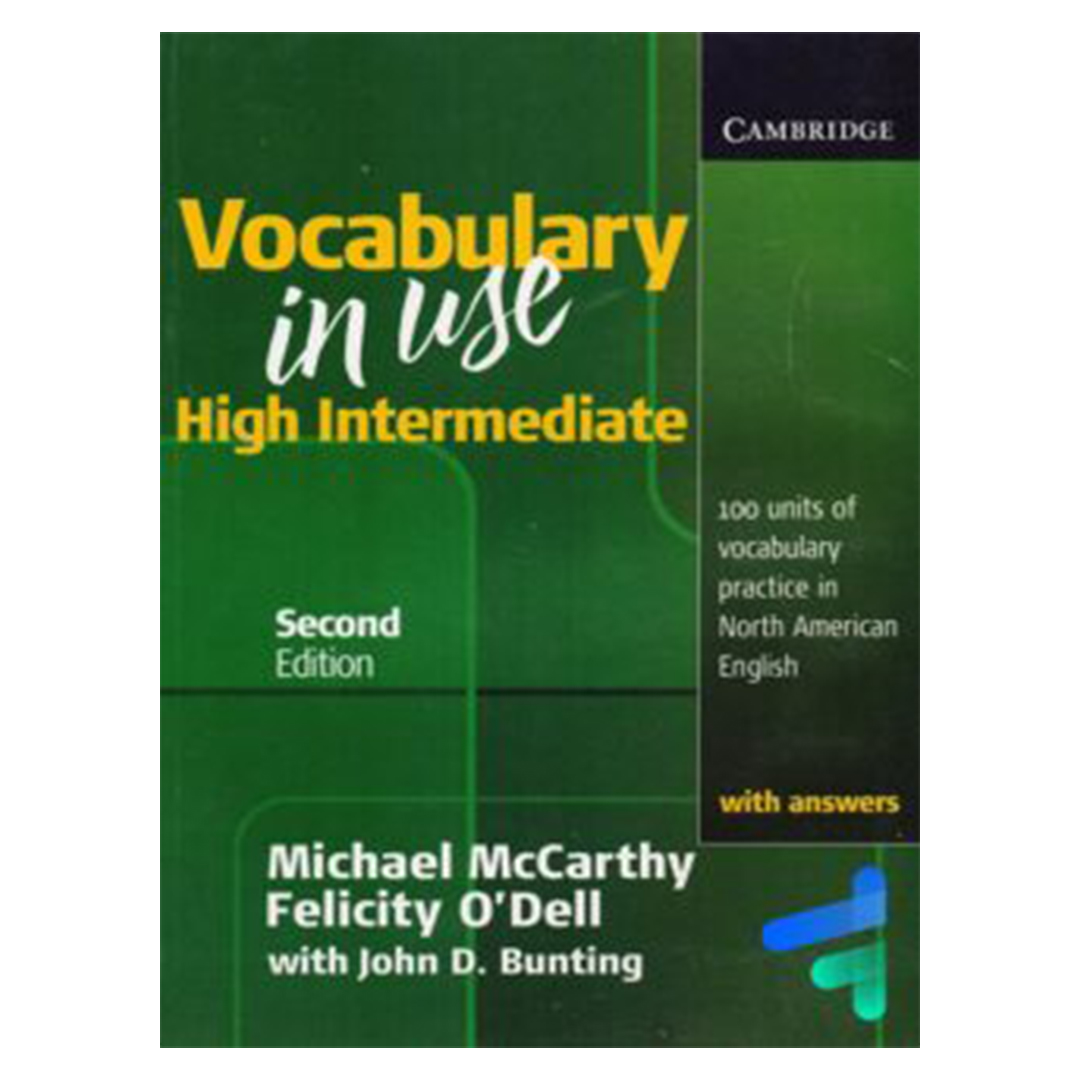 جلد کتاب کتاب زبان های اینترمدیت وکبیولری این یوز ویرایش دوم high intermediate vocabulary in use