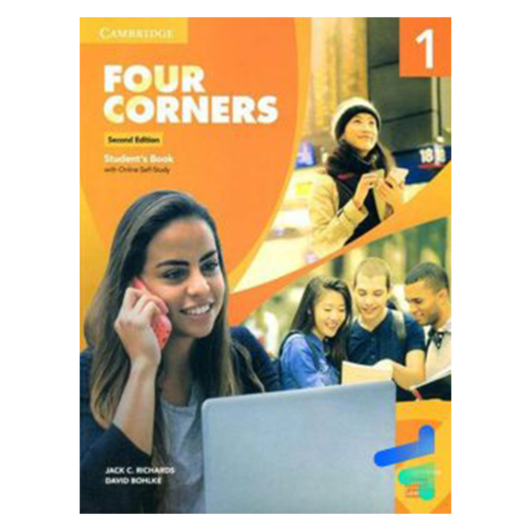 جلد کتاب کتاب زبان فور کرنرز Four Corners Second Edition 1