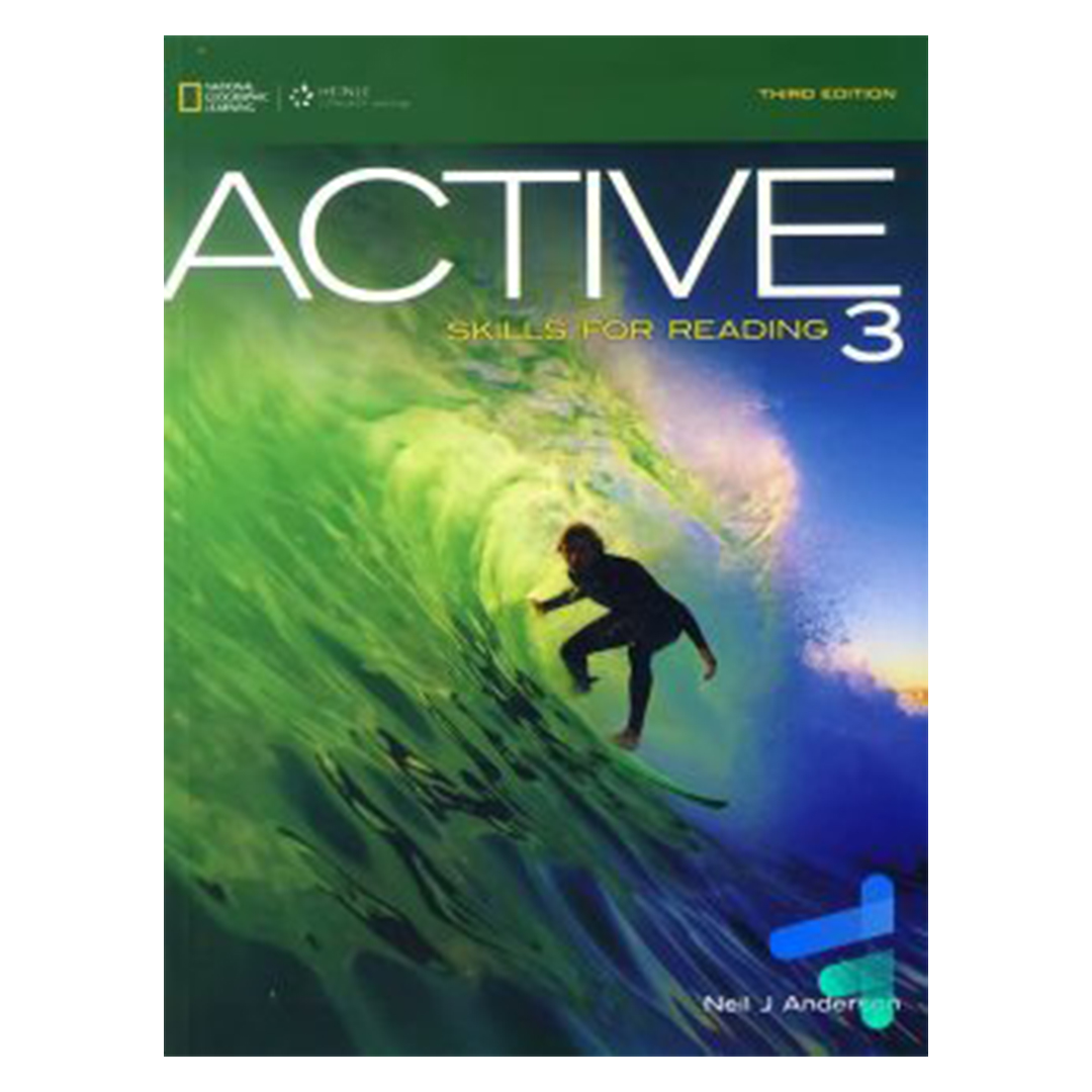 جلد کتاب کتاب زبان اکتیو اسکیلز فور ریدینگ Active Skills for Reading 3