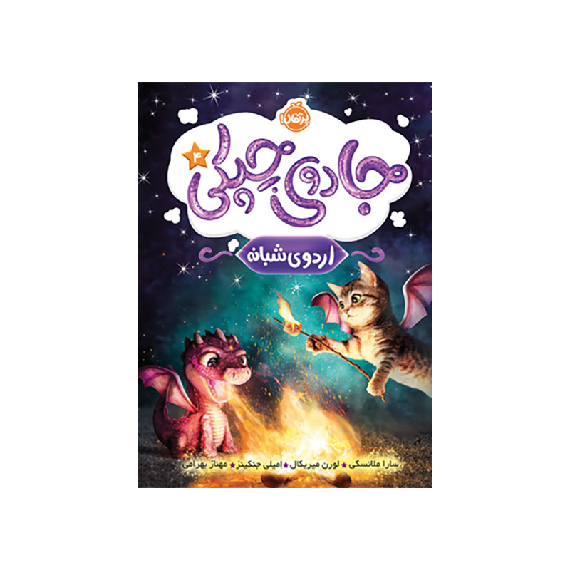 جلد کتاب جادوی چپکی جلد ۴: اردوی شبانه